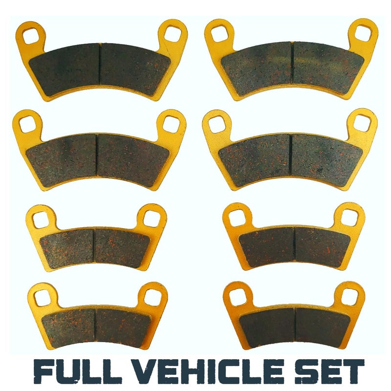 Traild Polaris General 1000 / General XP 1000 / General 4 1000 Ceramic Brake Pad Set 2016, 2017, 2018, 2019, 2020, 2021, 2022, 2023, 2024, 2025, 2026 Front & Rear - Image 3